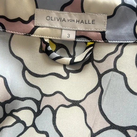 Olivia von Halle 100% silk pajamas set - Picture 15 of 17